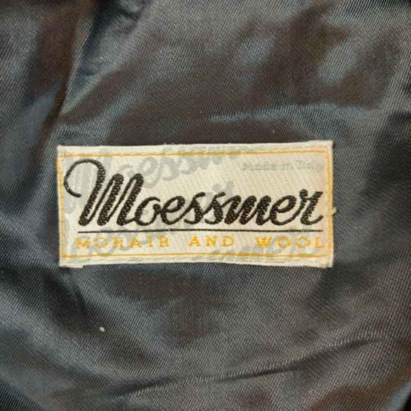 Moessmer Mohair And Wool Burgundy / Black Newsboy Cap Made In Italy - Picture 8 of 11